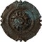 Ekena Millwork Southampton Ceiling Medallion, Hand-Painted Bronze Blue Patina, 16 1/2"OD x 2 3/8"P CM16SOBBS - alternate 1